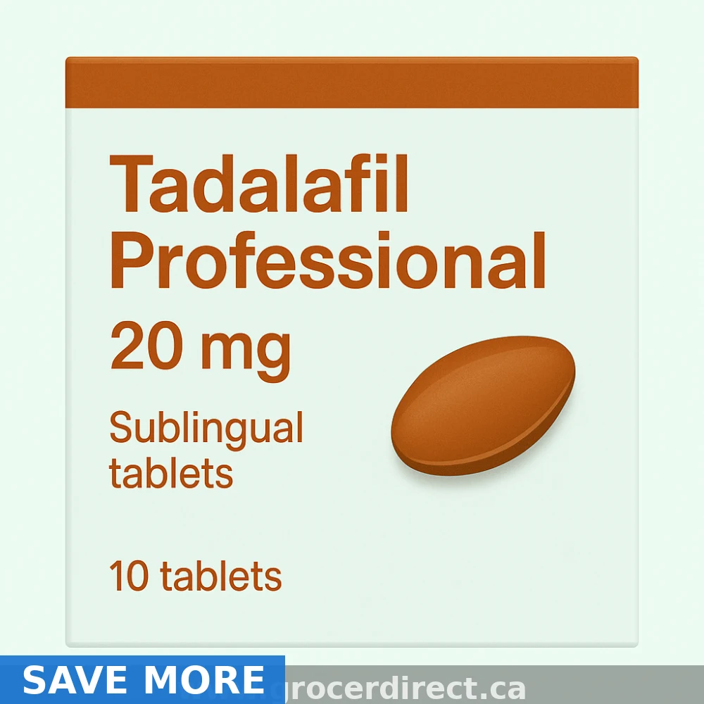 How Much Does Cialis Professional Cost in Canada? Patient Guide for 40mg