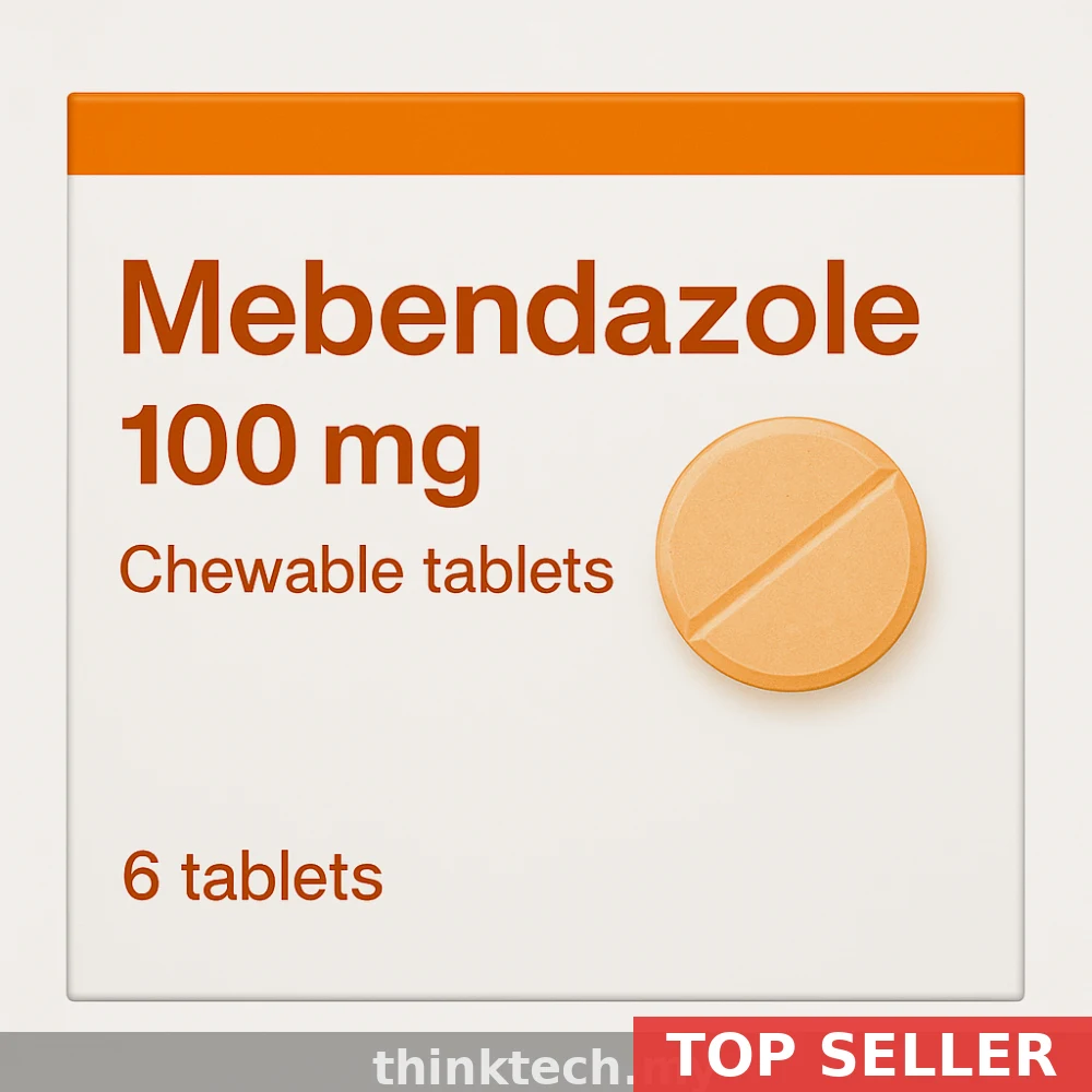 Buy Vermox 100mg Tablets — Mebendazole Parasite Treatment Online From $0.98