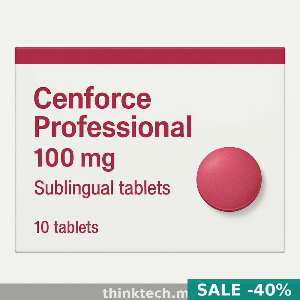 Cenforce Professional (Sildenafil) 100mg — Prescription Sublingual Tablets | Pharmacy Information