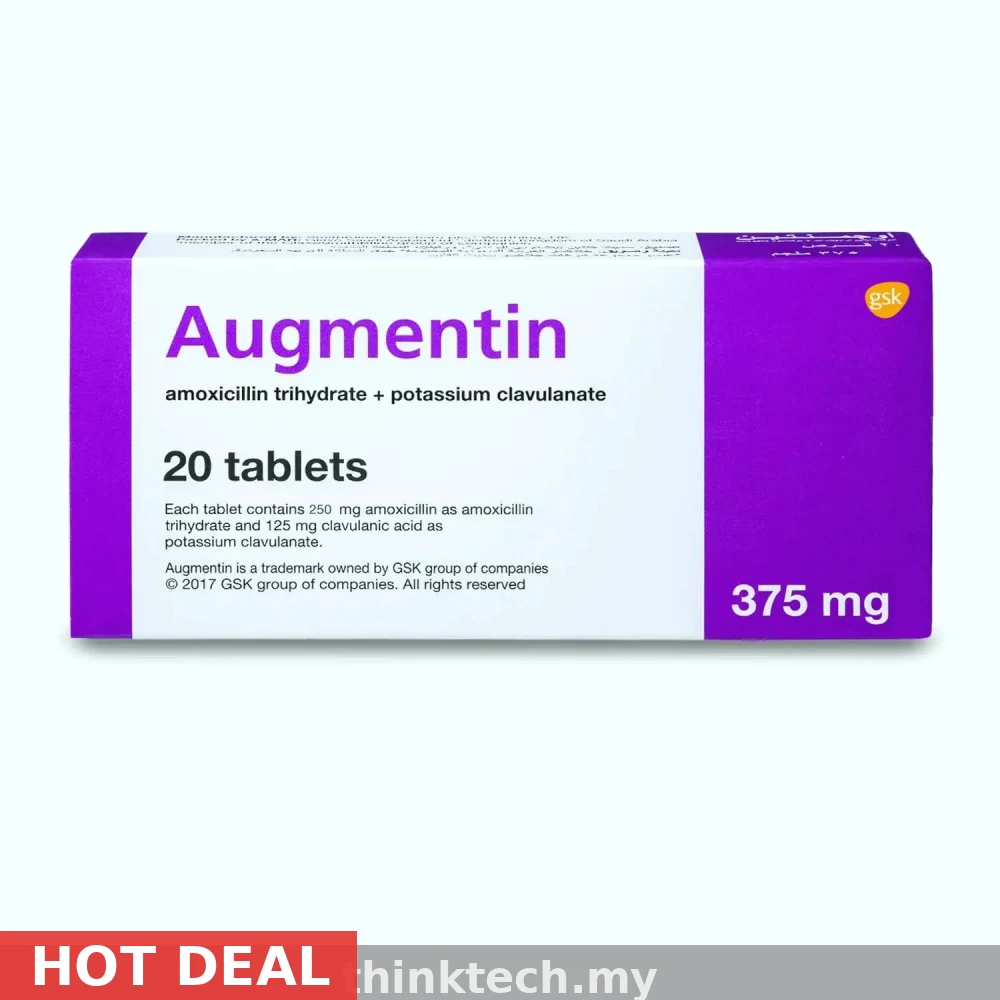 Amoxicillin 875/125mg (Augmentin) — Bacterial Infections Medication Overview