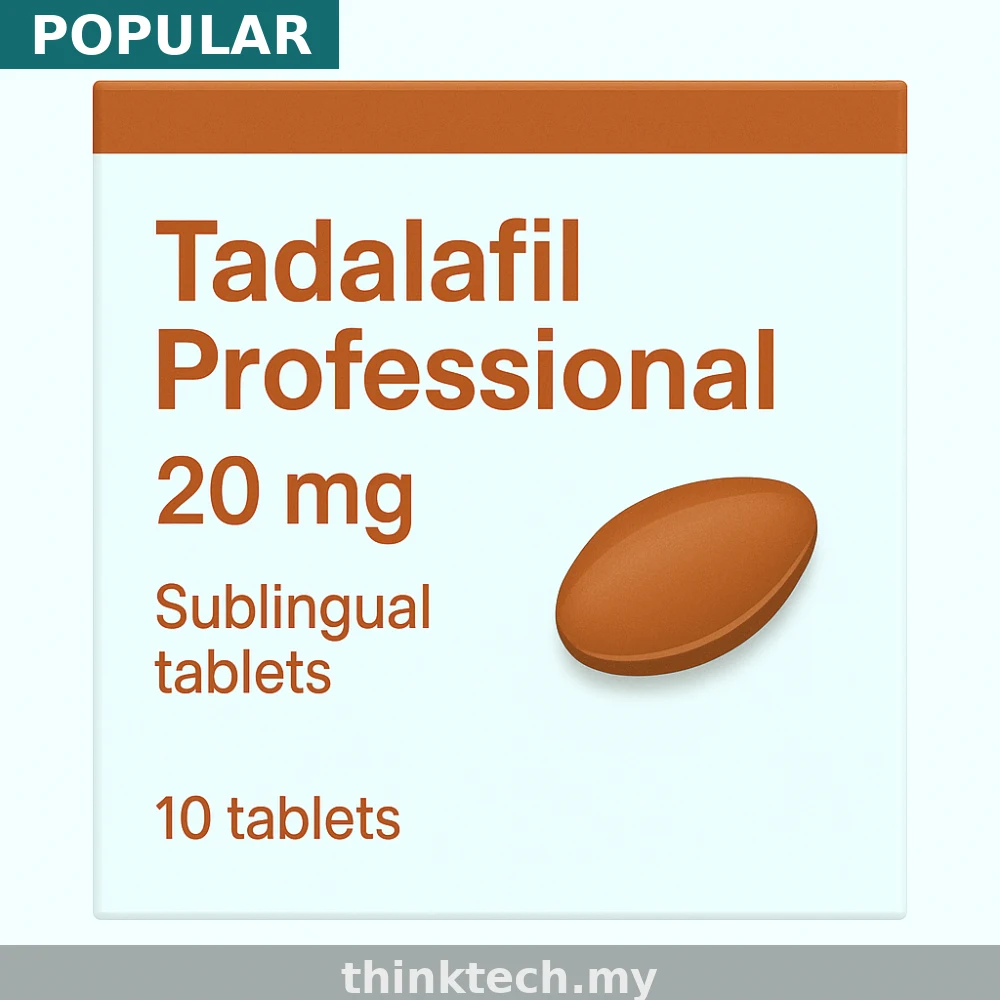 Buy Cialis Professional 40mg 4 Sublingual in Malaysia — Express Shipping From $1.55