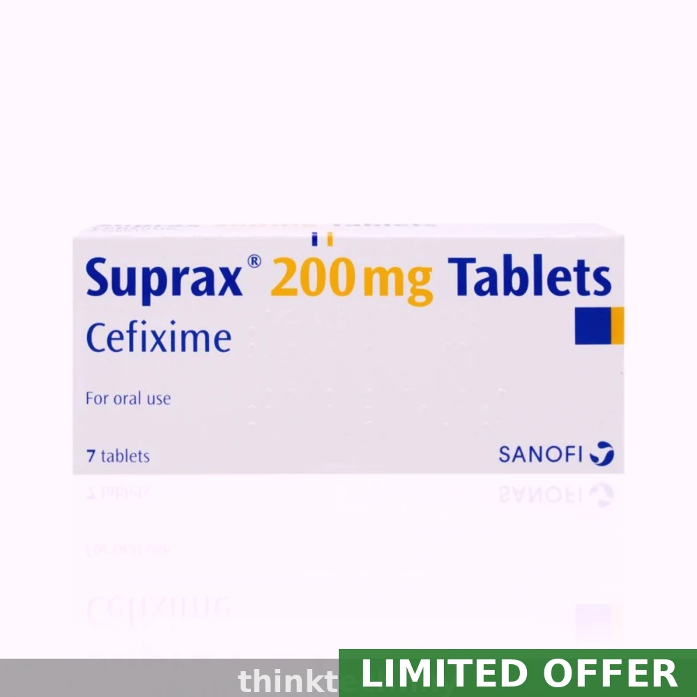 200mg Cefixime Tablets in Ipoh — Generic Suprax for Bacterial Infections