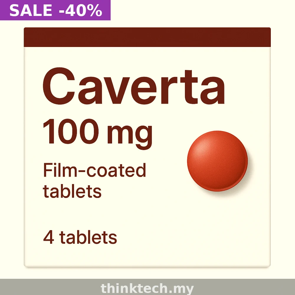 Buy Caverta 100mg Tablets — Sildenafil Erectile Dysfunction Online From $2.50