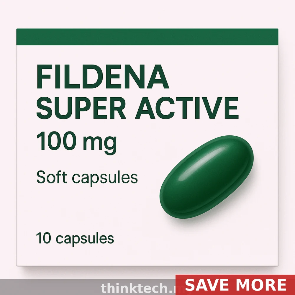 Get Fildena Super Active 100mg Online | Kota Kinabalu Delivery From $0.63 Per Capsule