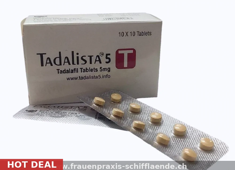 Tadalista Tadalafil 60 mg - Potenzpille rezeptfrei in Schweizer Apotheke