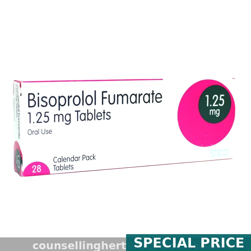 Buy Bisoprolol Online UK — 1.25mg, 2.5mg, 5mg, 10mg Bisoprolol Fumarate