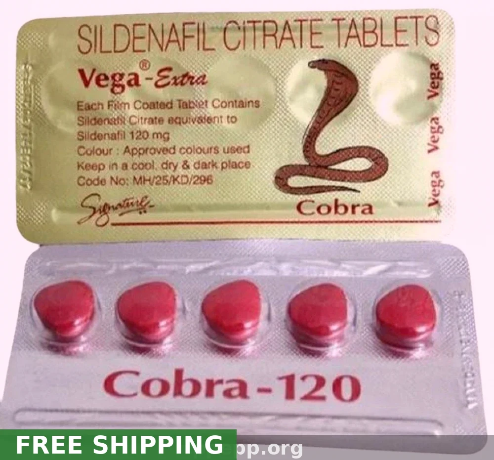 Order Vega Extra Cobra 120mg Online | Sildenafil Without Prescription From $0.78