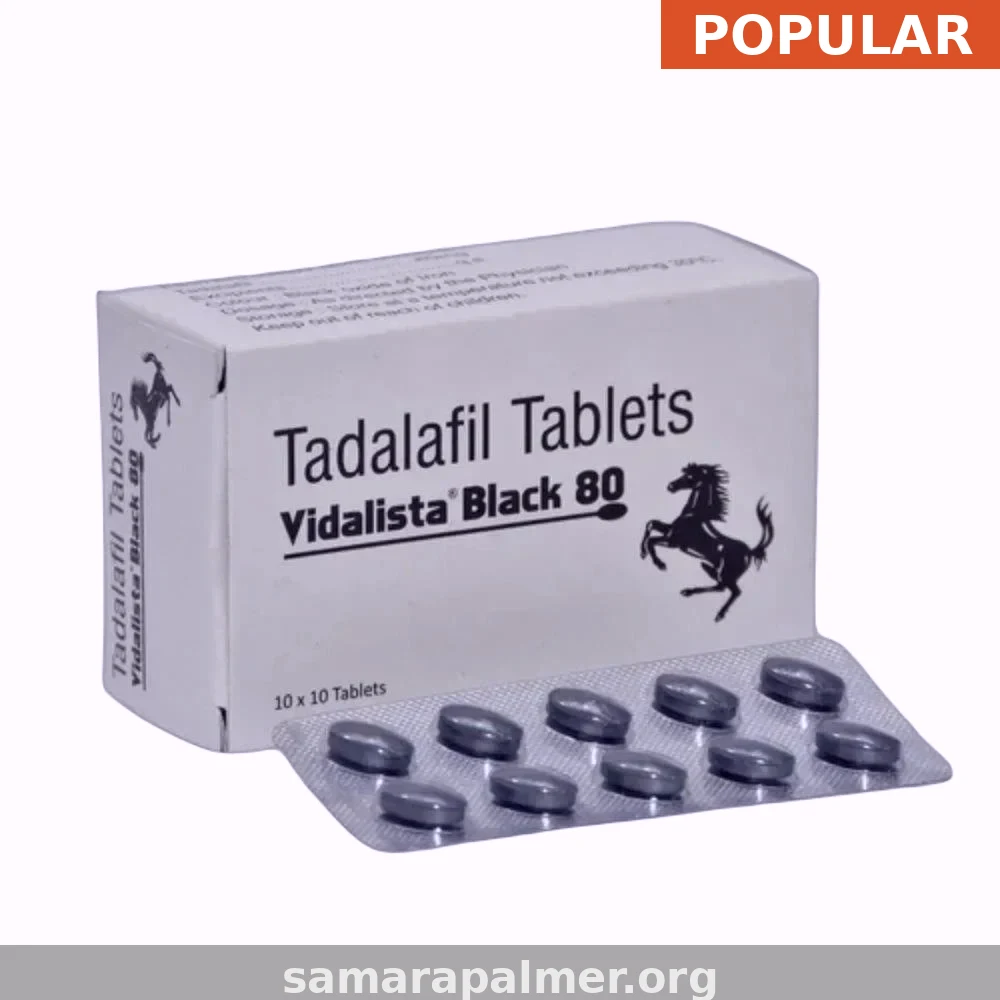 Order Vidalista Black 80mg in USA | Tadalafil Without Prescription From $0.82