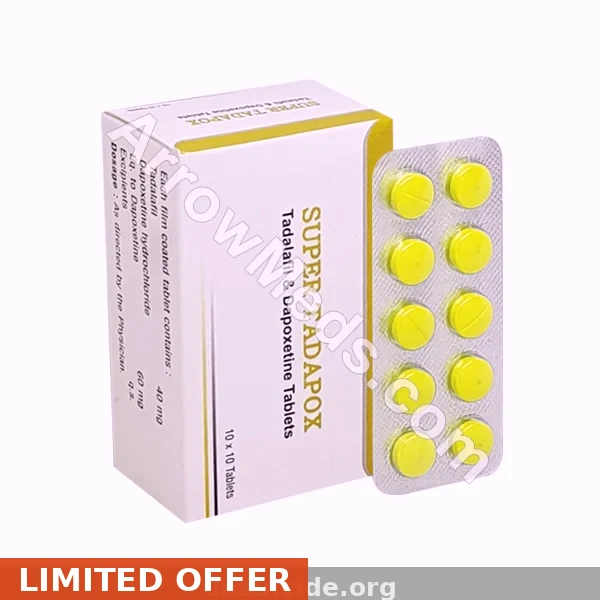 Super Tadapox 40/60mg for Erectile Dysfunction — Buy Tadalafil/dapoxetine Online | Fast Delivery From $1.56