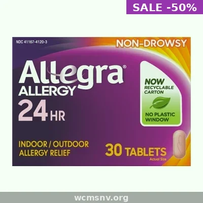 Order Allegra (Fexofenadine) 180mg | Nationwide Delivery From $0.49