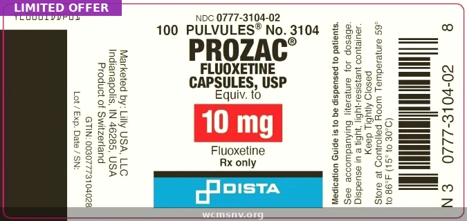 Prozac 60mg USA — Fluoxetine Online Pharmacy From $0.36
