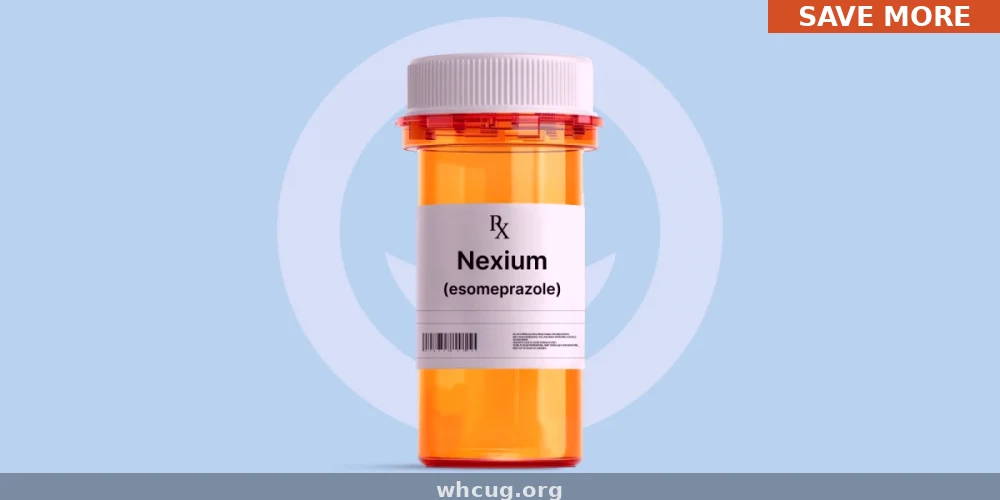 Generic Nexium (Esomeprazole) 40mg — Acid Reflux / GERD — Lowest Price From $0.55