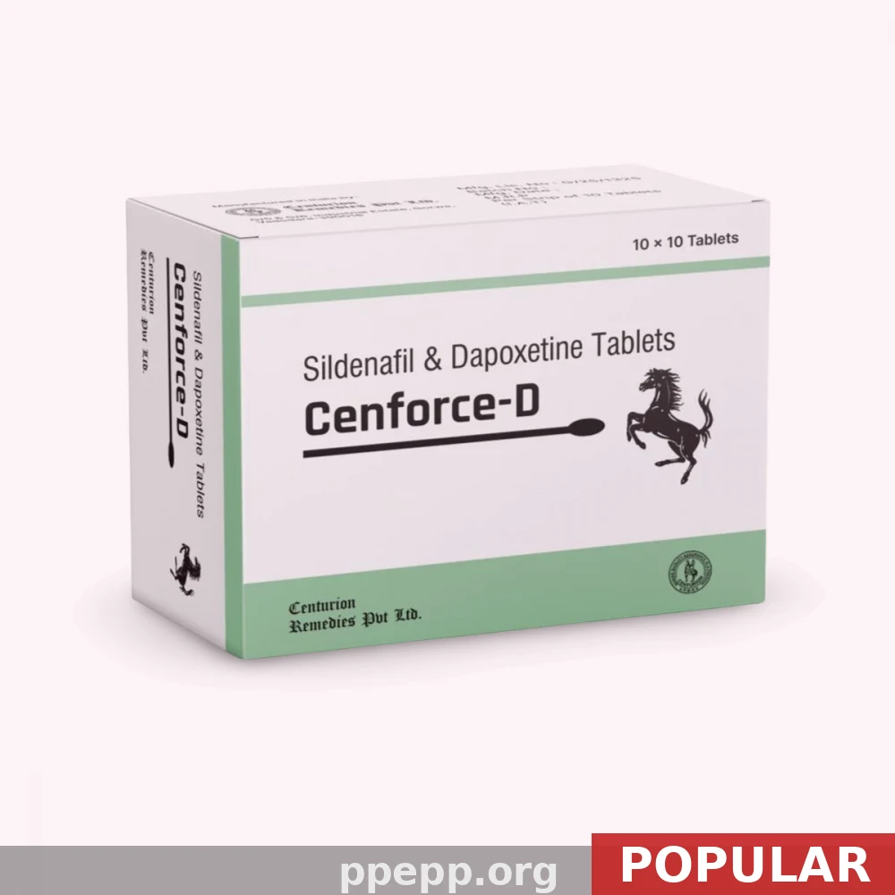 Buy Cenforce D 100/60mg Tablets — Sildenafil Erectile Dysfunction Online From $1.37