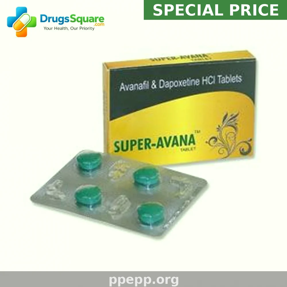 Super Avana — Avanafil 100/60mg Tablets for Erectile Dysfunction