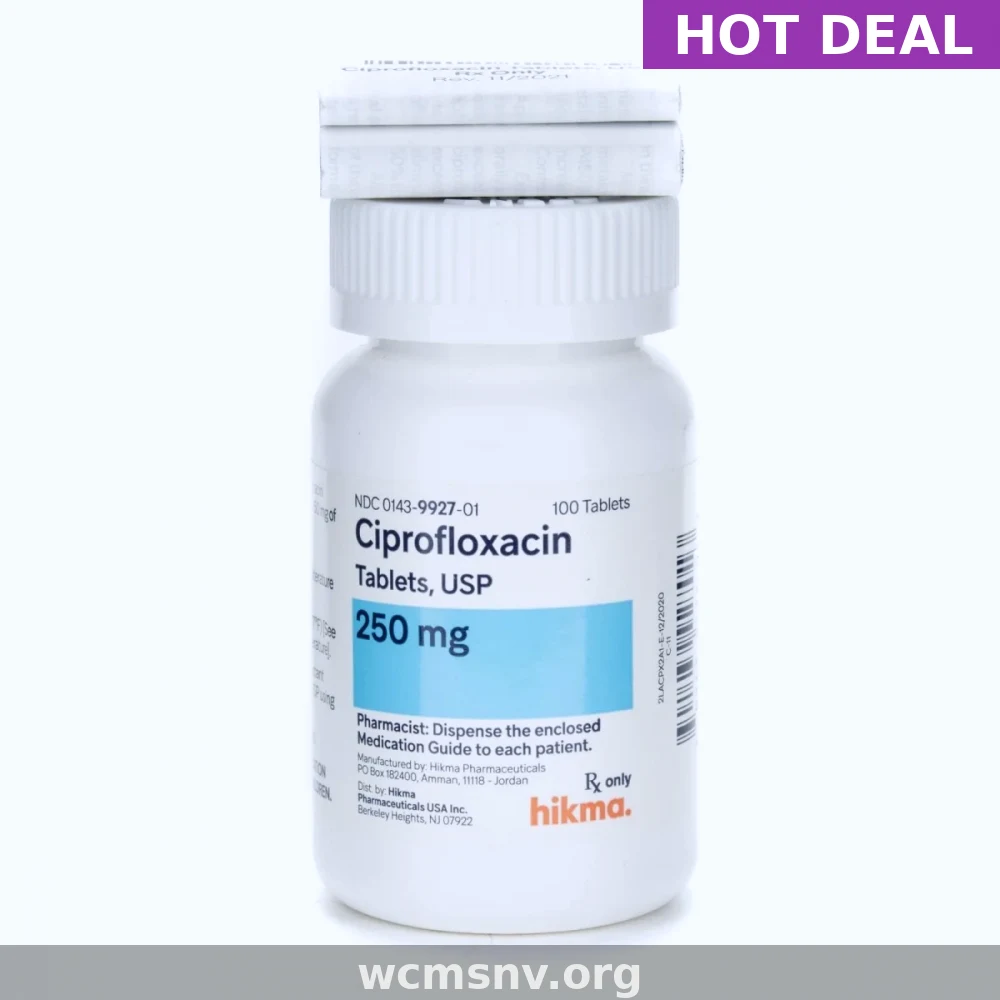 Buy Ciprofloxacin 750mg 4 Tablets in USA — Express Shipping From $0.45