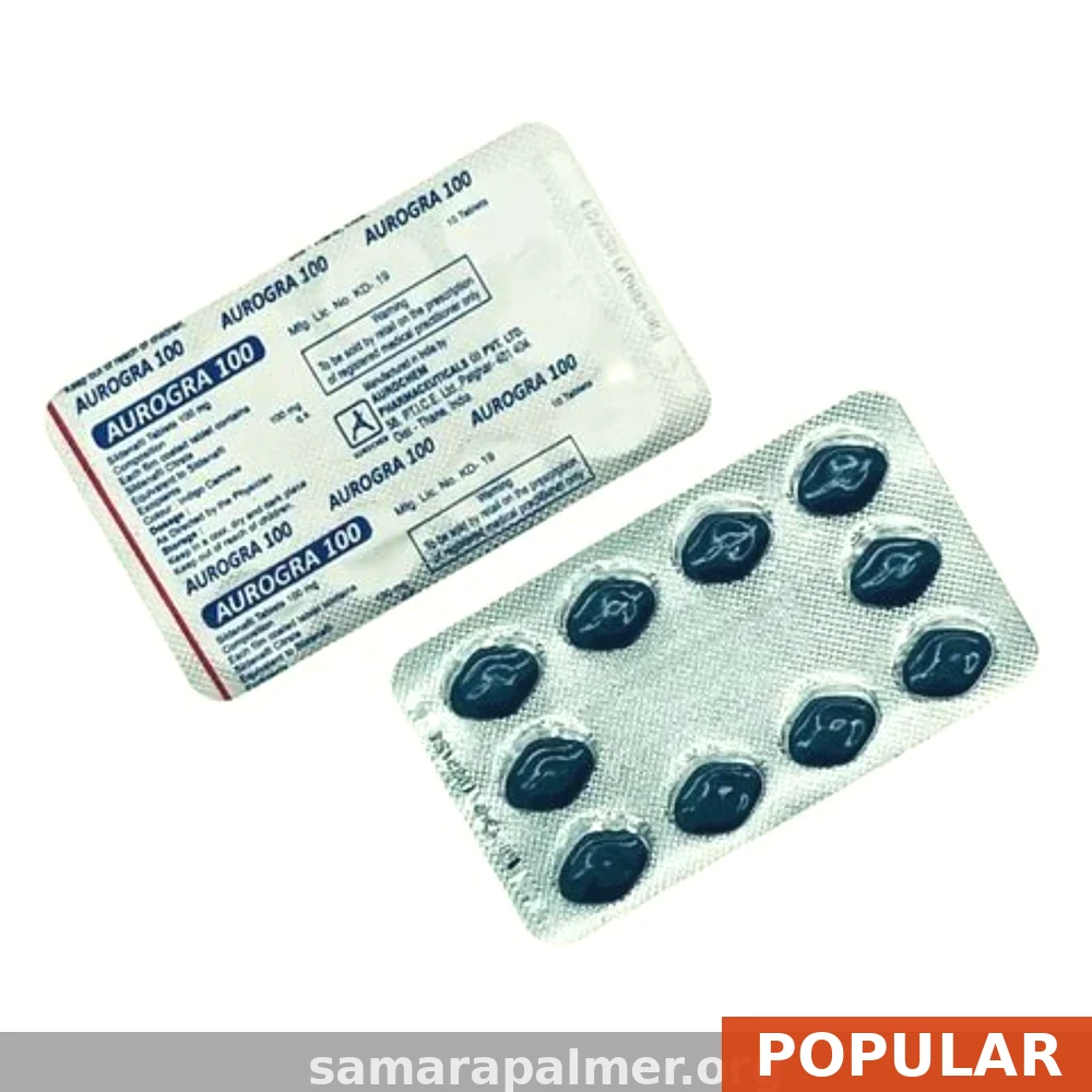 Aurogra 100mg for Erectile Dysfunction — Buy Sildenafil Online | Fast Delivery From $0.97
