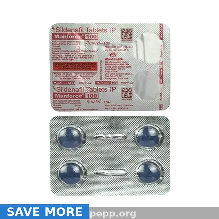 Order Manforce 100mg Online | Sildenafil Without Prescription From $6.79
