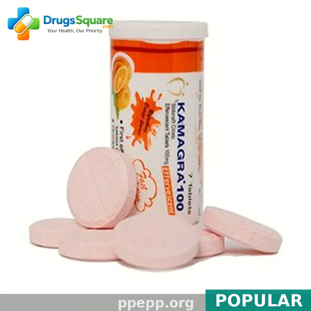 Buy Kamagra Effervescent 100mg Online — Express Shipping From $2.60