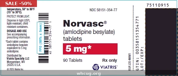 Buy Norvasc Online — 10mg Amlodipine Tablets | Safe & Fast Delivery