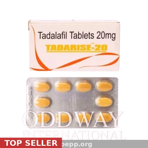 Tadalafil (Tadarise®) — Prescription Tablets for Erectile Dysfunction