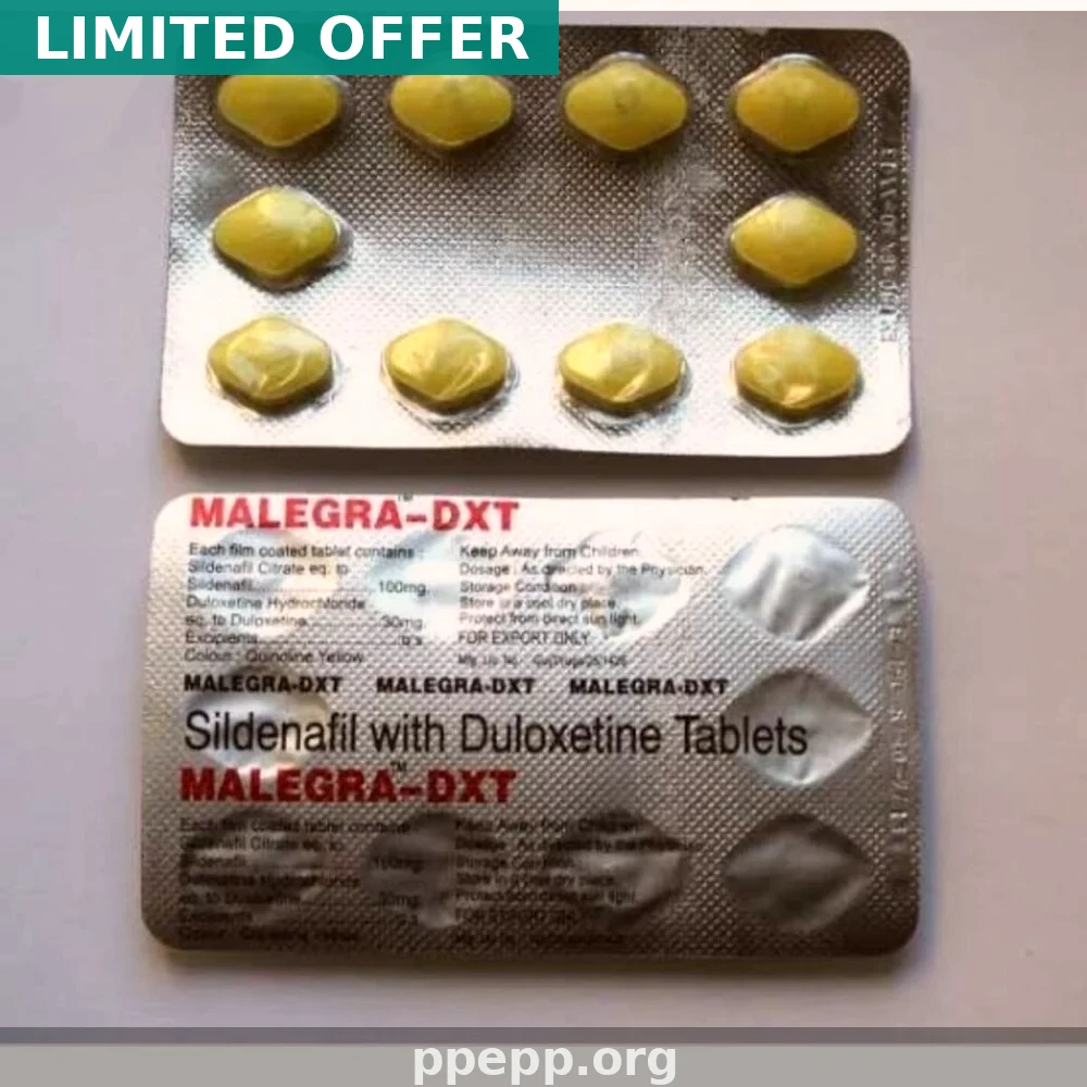 100/60mg Sildenafil/Duloxetine Tablets — Generic Malegra DXT for Erectile Dysfunction