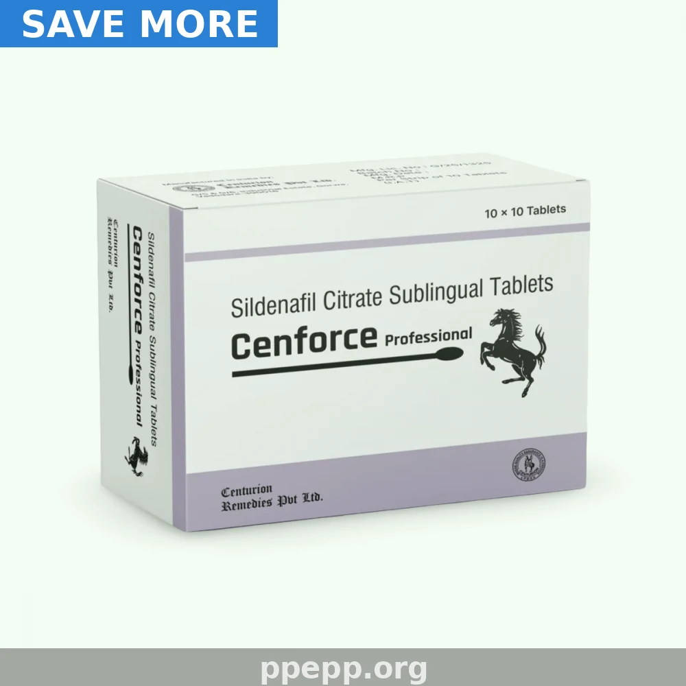 Cenforce Professional 100mg for Erectile Dysfunction — Buy Sildenafil Online | Fast Delivery From $0.98