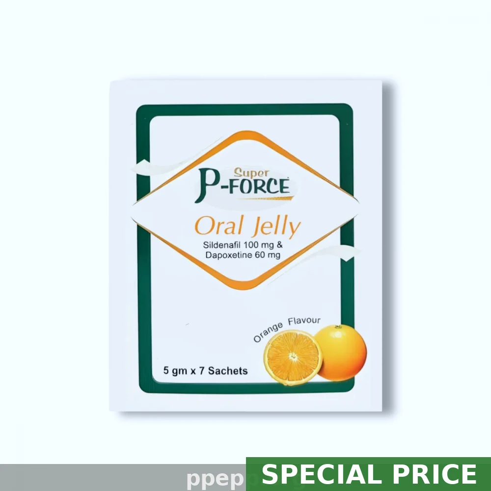 Generic Super Force Jelly (Sildenafil) 100/60mg USA — Erectile Dysfunction From $3.71