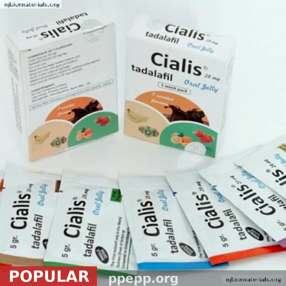 About Cialis Jelly 20mg — Erectile Dysfunction Treatment Overview