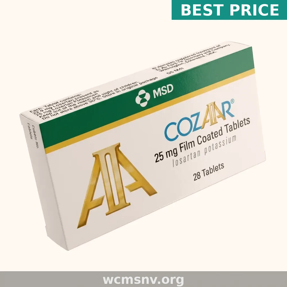 Order Cozaar (Losartan) 100mg | Nationwide Delivery From $0.95