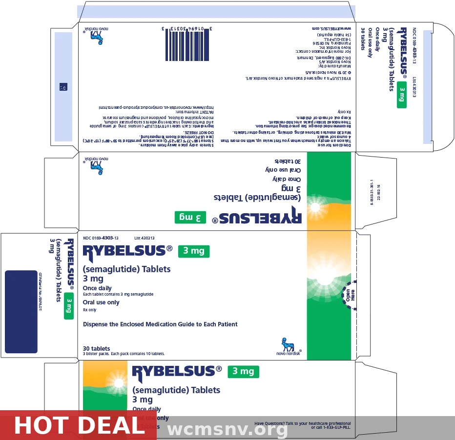 Buy Generic Rybelsus 14mg Online (Semaglutide) — USA Pharmacy From $18.33