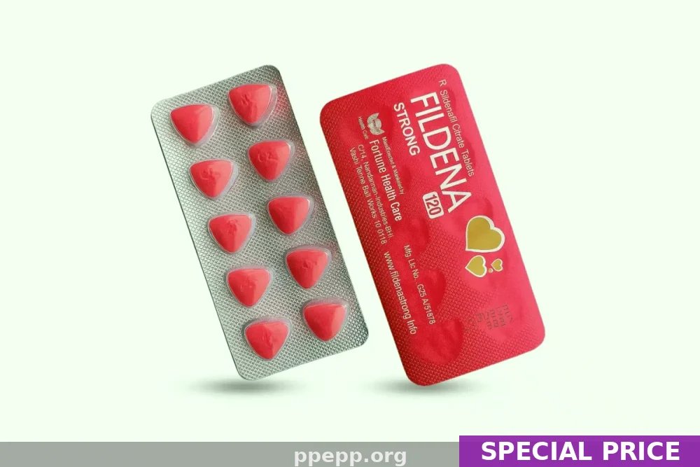 Fildena Strong 120mg 56 Tablets — Sildenafil Online Pharmacy From $1.17