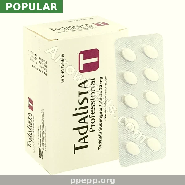 Generic Tadalista Professional (Tadalafil) 20mg New York — Erectile Dysfunction From $1.56