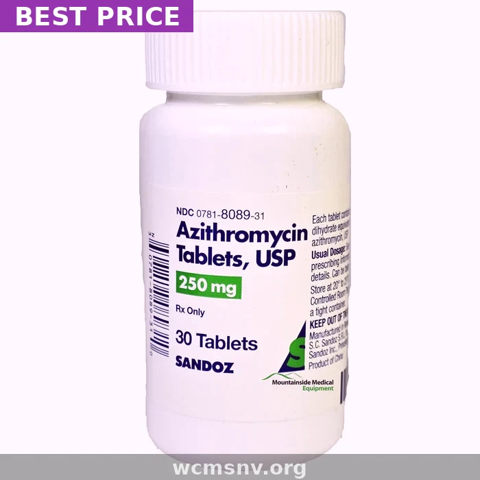 Buy Azithromycin Online USA — 500mg Azithromycin for Bacterial Infections From $0.55