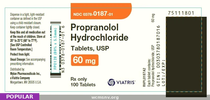Propranolol